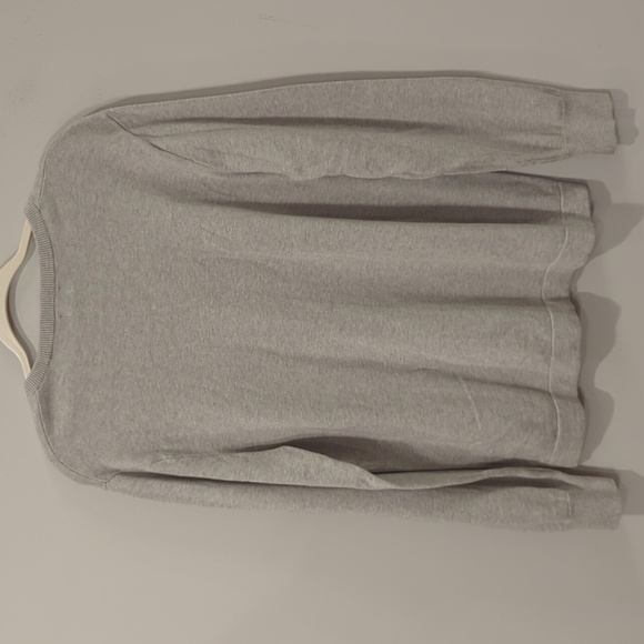 J Crew Men's Cotton Crewneck Sweater Gray size Large 100% Cotton - Picture 7 of 11